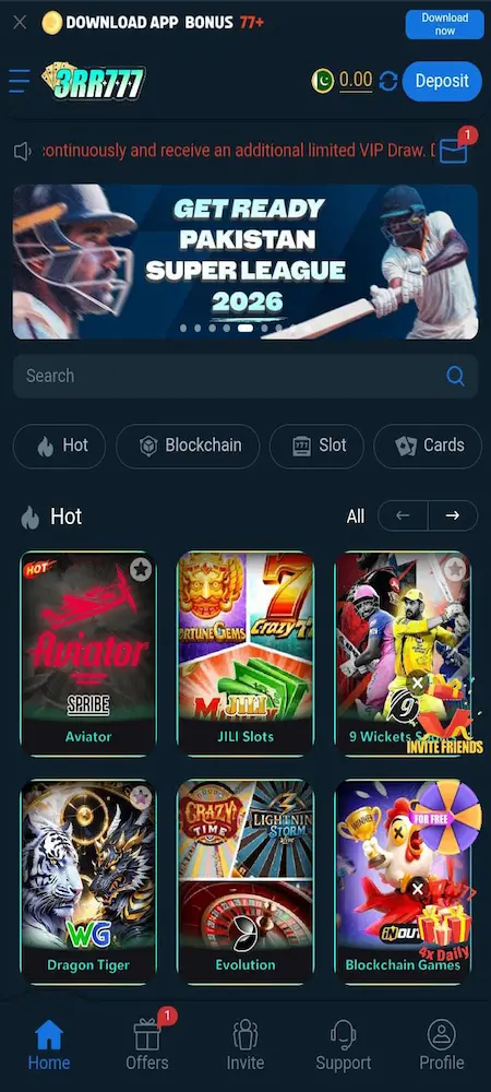 3RR777 Game APK