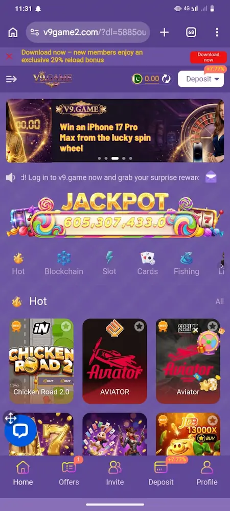 V9 Game APK